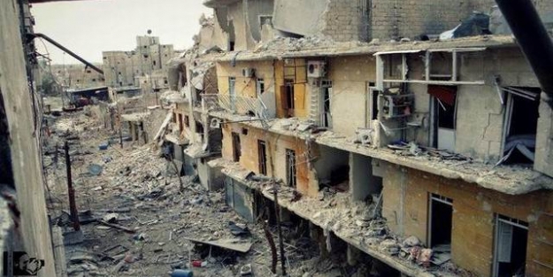 Halep şiddetli çatışmaların ortasında!