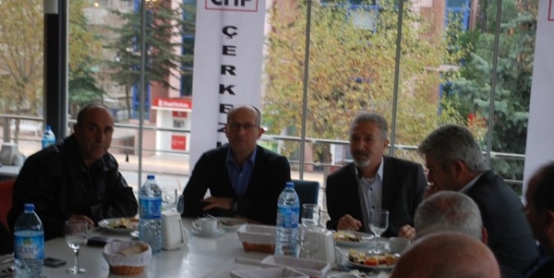 Çerkezköy’de Chp’liler Muhtarlarla Tanıştı