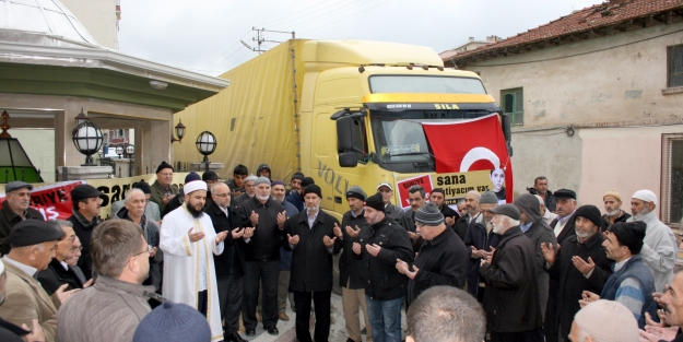 Suriye'ye 5 yardım TIR'ı