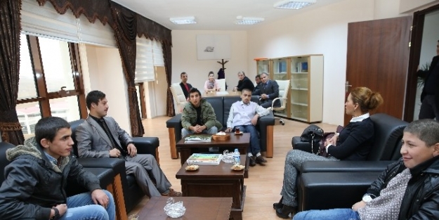 Engelliler Arü’yü Ziyaret Etti