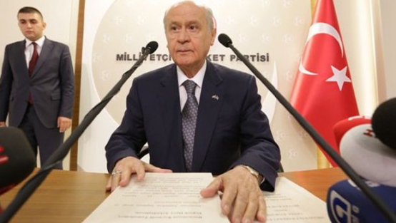 Devlet Bahçeli'den Tunceli açıklaması