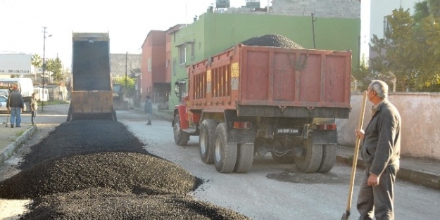 Akdeniz Belediyesi’nin Asfalt Çalişmalari