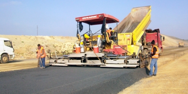 3. köprü yoluna ilk asvalt