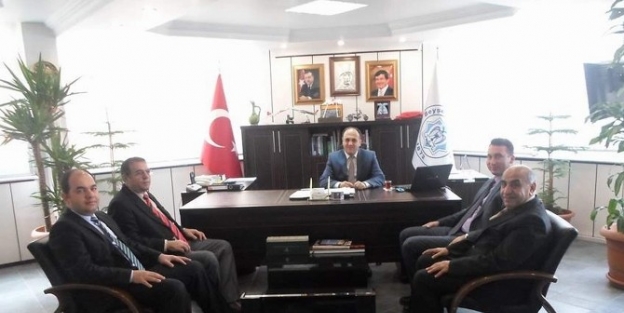 Milli Eğitim’den Başkan Özaltun’a Teşekkür Ziyareti