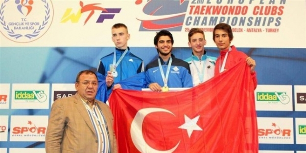 2. Avrupa Kulüpler Taekwondo Şampiyonasi’na Kayserili Damgası