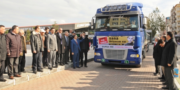 Bursa'dan Suriye'ye yardım