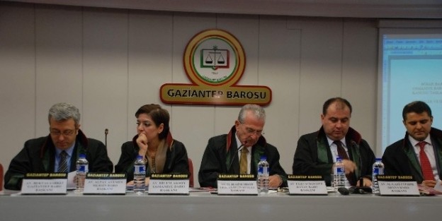 Bölge Baro Başkanları Gaziantep’te Toplandı