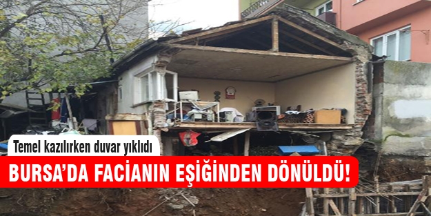 Bursa'da facia ucuz atlatıldı!