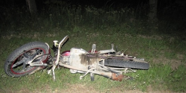 Hisarcık’ta Motosiklet Kazası: 1 Yaralı