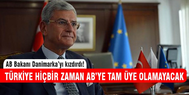 AB Bakanı Danimarka'yı kızdırdı