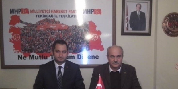 Mhp Süleymanpaşa İlçe Başkanlığı’nın İkinci Adayı Fatih İşcan Oldu