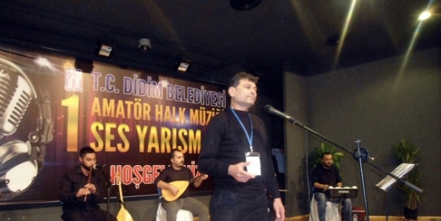 Didim Belediyesi 1. Amatör Halk Müziği Ses Yarışması Yapıldı