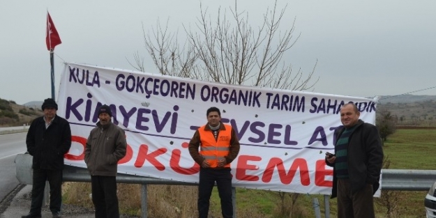Manisa’da Çöp Tesisine "hayır" Eylemi