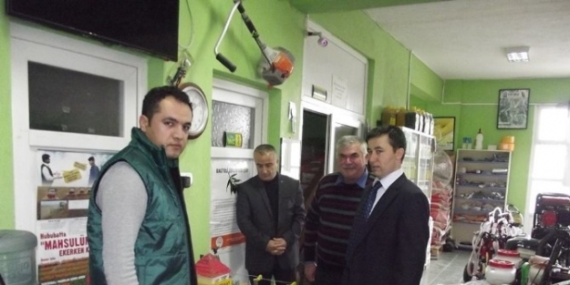 Karpuzlu Kaymakamı Arık’tan Ziraat Odasına Ziyaret