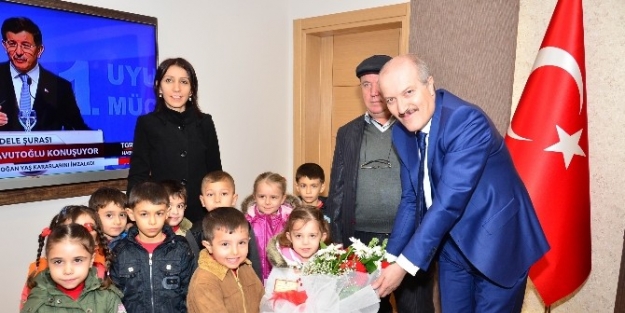 Minikler Başkan Kafaoğlu’na Teşekkür Etti