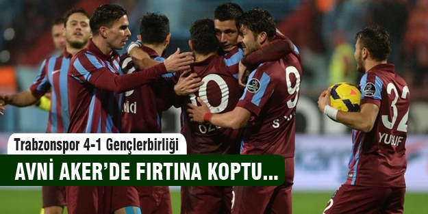 Avni Aker'de gol yağmuru!