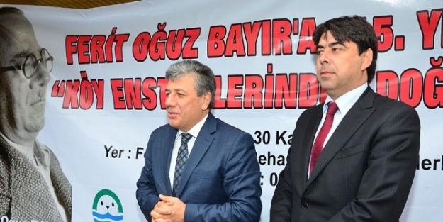 Foça’da “köy Enstitülerinden Doğan Edebiyat” Konuşuldu