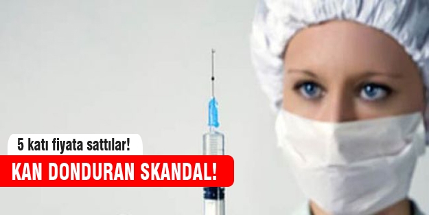 Kan donduran skandal!