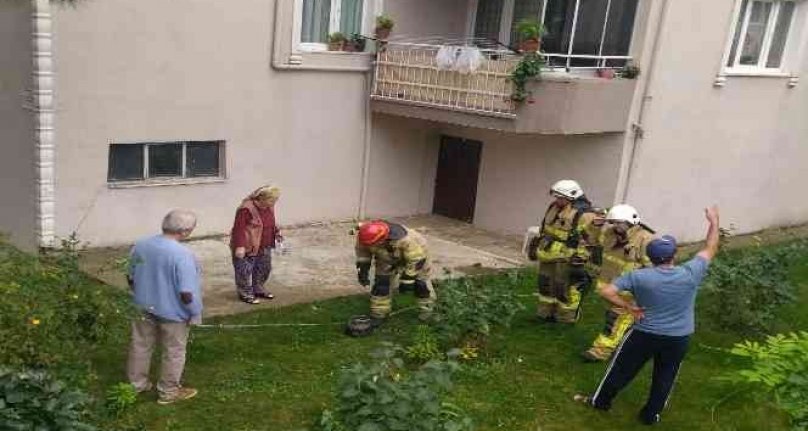 Bursa'da balkonda patlayan tüp paniğe neden oldu