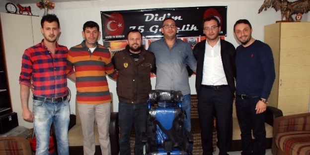Didim 75 Gençlik’ten Engellilere Yönelik Anlamlı Bağış