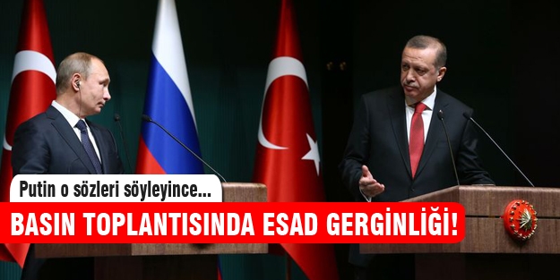Putin'in Esad ile ilgili sözleri gerginlik yarattı