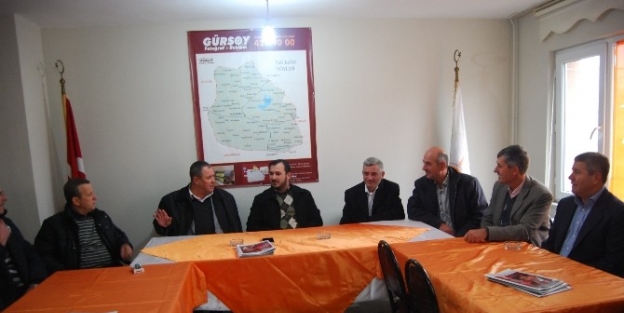 Malkara Ziraat Odası Yönetiminden Ak Parti’ye Ziyaret