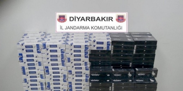 Diyarbakır’da 5 Bin Paket Kaçak Sigara Ele Geçirildi