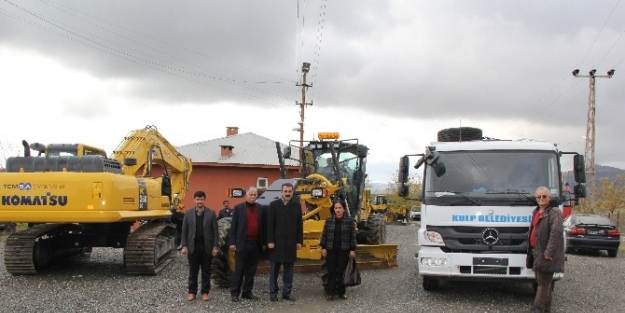 Kulp Belediyesi Araç Filosunu Genişletti