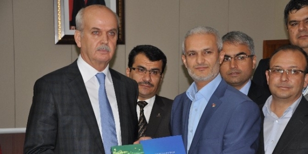 Memur-sen’den Rektör Çelebi’ye Ziyaret