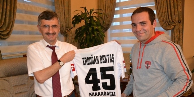 Karaağaçlı Teknikspor’dan Vali Bektaş’a Ziyaret