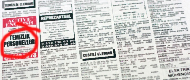 Gazetede gördüğü ilana gitti ama...