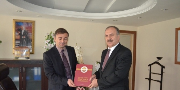 Altınsoy’dan Kaymakam Güven’e Ziyaret