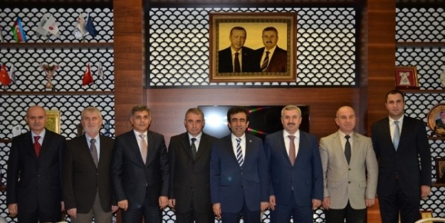 Vali Güzeloğlu’ndan Başkan Baran’a Ziyaret
