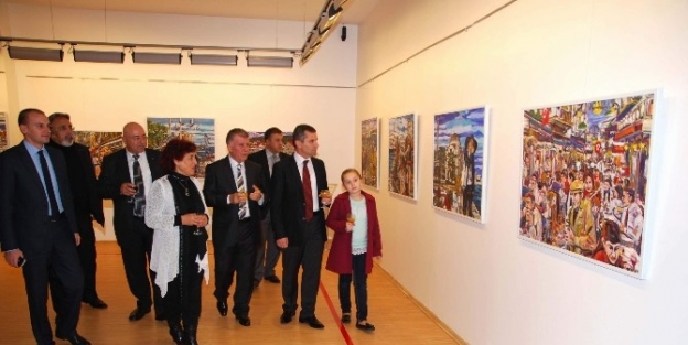 Ressam Özgören’in Sergisi Sanatseverleri Ağırlıyor