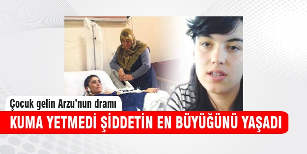 Çocuk geline kuma işkencesi!