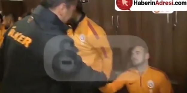 Sneijder'in hareketi Galatasaraylıları çıldırttı!