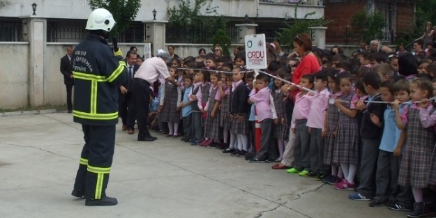 Okullara Yangın Güvenlik Eğitimi