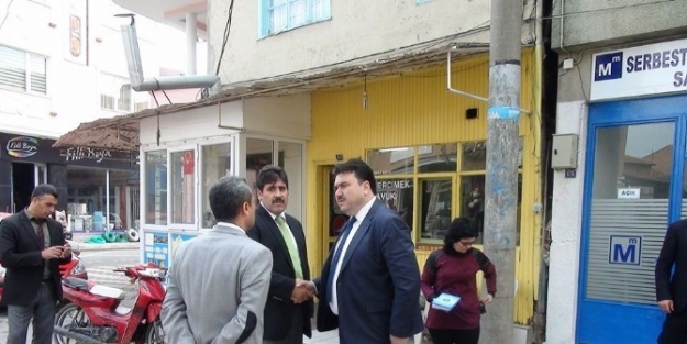 Mehmet Göcek Havran’da İncelemelerde Bulundu.