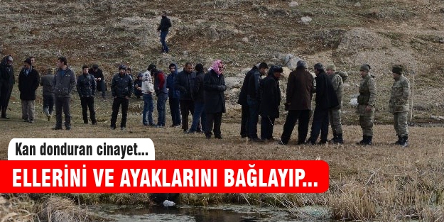 Hakkari'den kan donduran cinayet