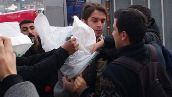 Çuval eylemine 10 yıl ceza!