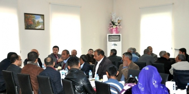 Fırat, İlçe Ve Çadir Kentteki Engelilerle Buluştu