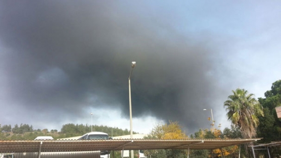 BOTAŞ'ta korkutan yangın