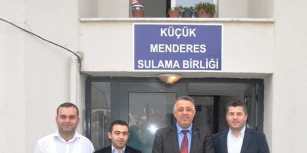 Kaymakam Ateşoğlu’dan Küçükmenderes Sulama Birliği’ne Ziyaret