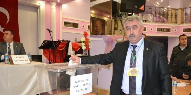 Çerkezköy Yağlı Tohumlar Satış Kooperatifi Başkanı Ünal, Güven Tazeledi