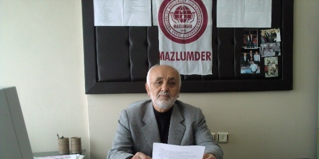 Mazlumder Kayseri Şube Başkanı Ahmet Taş: