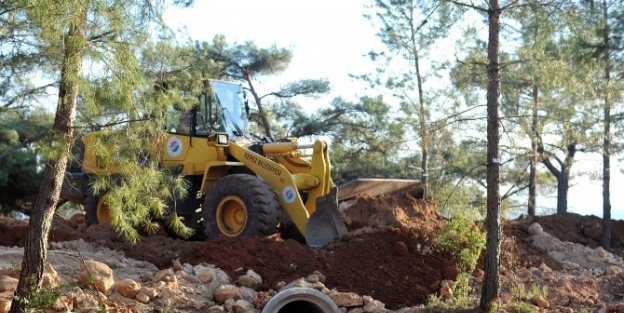 Macera Parkı’nda Çalişmalar Devam Ediyor