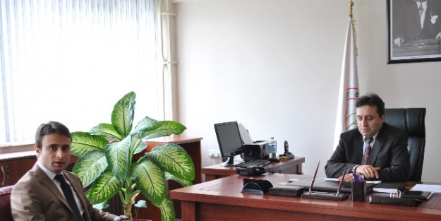 Gökçebey Kaymakamı Bilgin’den Beü’ye Ziyaret