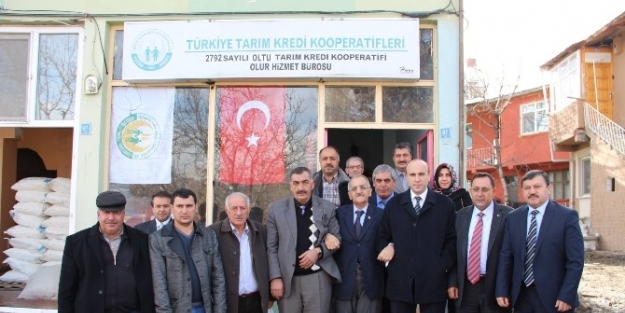 Olur’da Tarım Kredi Hizmet Bürosu Açıldı