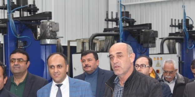 Başkan Özaltun’dan Sanayi Bölgesine Ziyaret