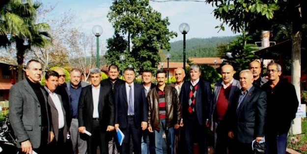 Erzin Belediye Başkanı Kasım Şimşek Muhtarlarla Biraraya Geldi